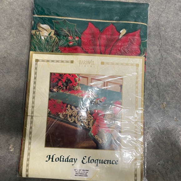 Bardwil linens holiday eloquence rectangular - Picture 1 of 5